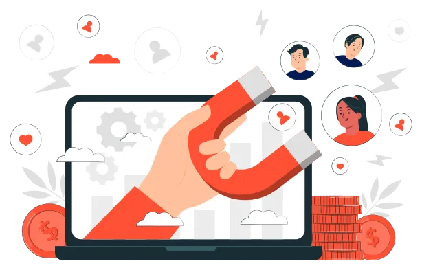 Humanize your brand, inspire
              your target audience, and
              generate new leads