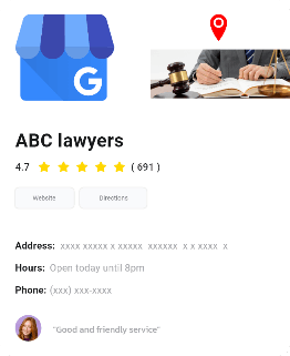 GMB lawyer image illustration icon