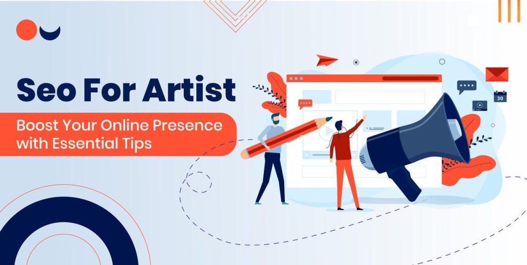 Blog feature image contains SEO for Artist